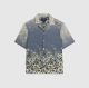 RI BLUE SLIM FIT OMRE FLORAL REVERE SHIRT