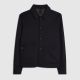 RI NAVY SLIM FIT TEXTURED OVERSHIRT