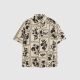 RI CREAM REGULAR FIT BOTANICAL PRINT SHIRT