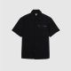 RI BLACK PREMIMUM REGULAR FIT SHORT SLEEVE SHIRT