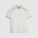RI WHITE SLIM FIT RAGLAN SLEEVE PIPED TSHIRT
