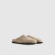 RI BEIGE SUEDE WESTERN STYLE MULES