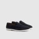 RIVER ISLAND NAVY SUEDE LOAFERS