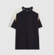 RI NAVY SLIM FIT SHOULDER COLOUR BLOCK TSHIRT