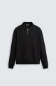 ZARA BASIC QUARTER ZIP SWEATSHIRT