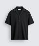 ZARA TEXTURED SHIRT BLACK