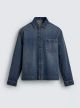 ZARA WASHED DENIM JEANS OVERSHIRT