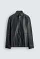 ZARA NAPPA LEATHER OVERSHIRT