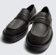 ZARA WORN COIN LOAFERS