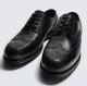ZARA LEATHER BROGUES BLACK